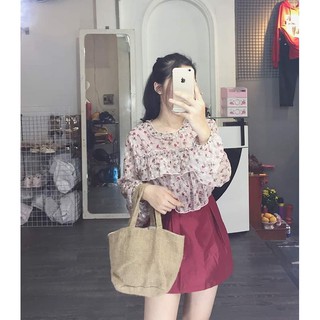 hết hàng/ Giỏ Túi cói làn đi chợ