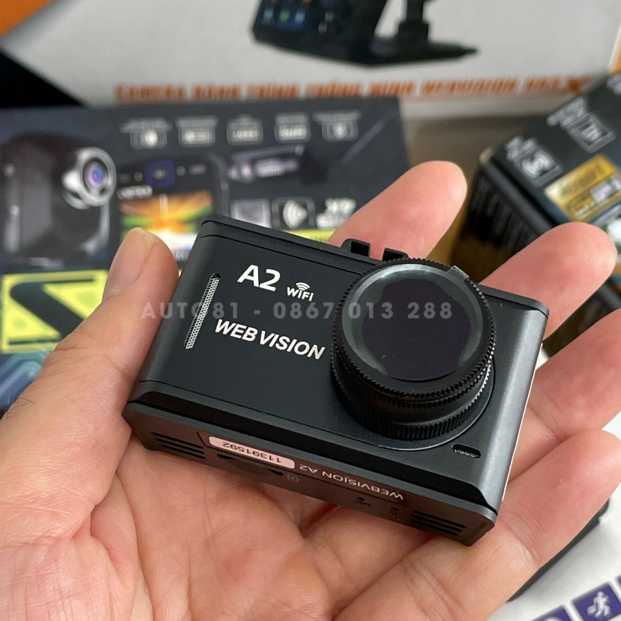 Camera hành trình Webvision A2, Kết nối Wifi, xem video trực tiếp( ẢNH THẬT) | BigBuy360 - bigbuy360.vn