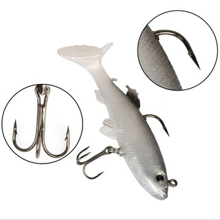 5 Mồi Câu Cá Mềm 8cm 14g