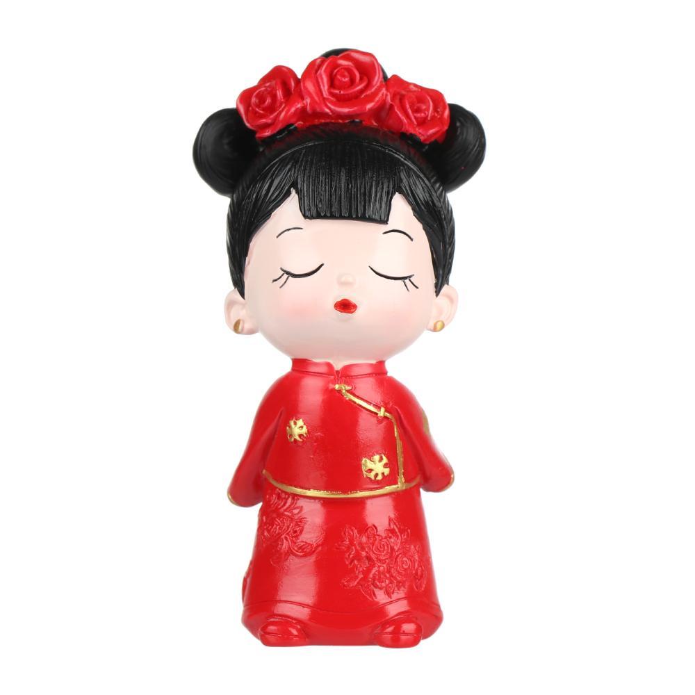Mô Hình Cô Dâu Chú Rể Bằng Nhựa Tổng Hợp Lãng Mạn Trang Trí Tiệc Sinh Nhật