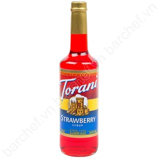 Sirô dâu tây - strawberry syrup torani 750ml