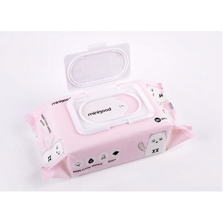 Khăn ướt dưỡng ẩm gấu MDXX MINIGOOD 80 miếng
