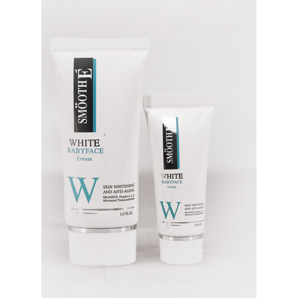 Kem Dưỡng Trắng Da Smooth E White Babyface Cream