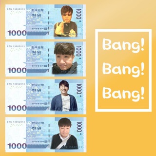 Tiền won dìm BTS