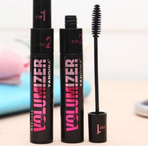 Mascara dài dày mi 2 trong 1, chuốt mi 2 cấp độ cho làn mi cong, dài - Xả kho nghỉ bán