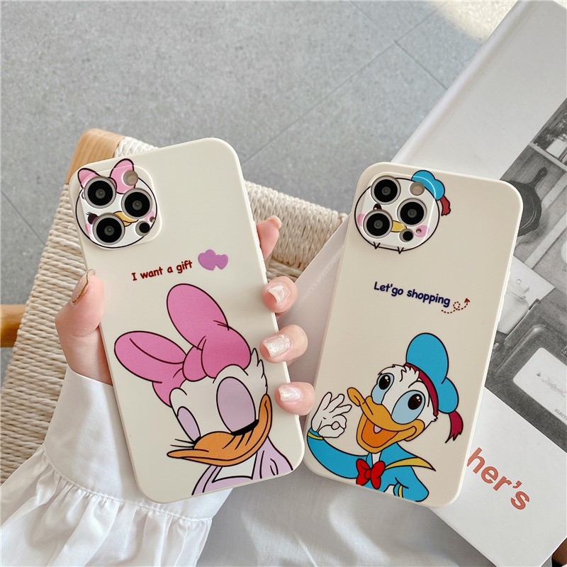 IPhone 11 Pro Max / iPhone12 / iPhone X / iPhone 7 Plus Mobile Phone Case / iPhone 8 / iPhone 6 / iPhone 11 Rubik's Cube Donald Duck Lens Shatter Resistant TPU Soft Case