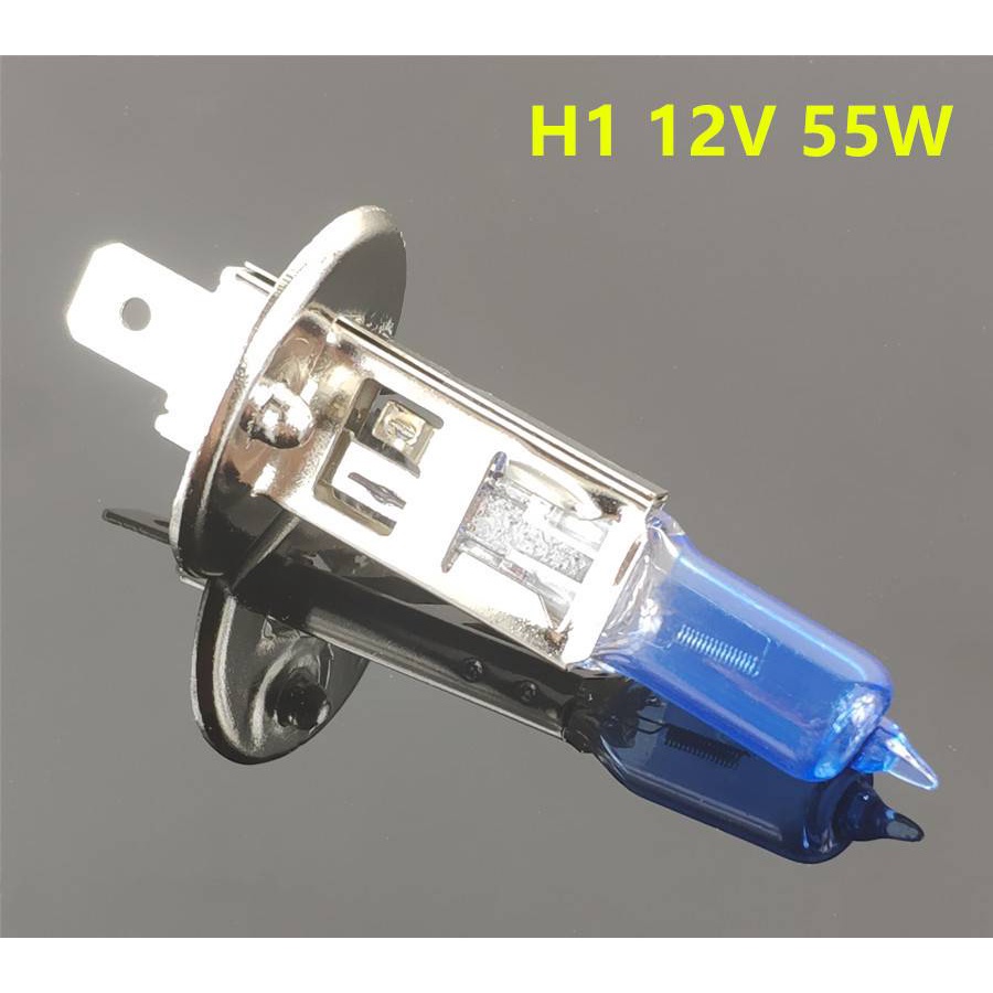 Bóng Đèn halogen Siêu Sáng H1 H3 H4 H7 H8 H9 H11 9005 HB3 9006 HB4 55W 100W 12V Cho Xe Hơi