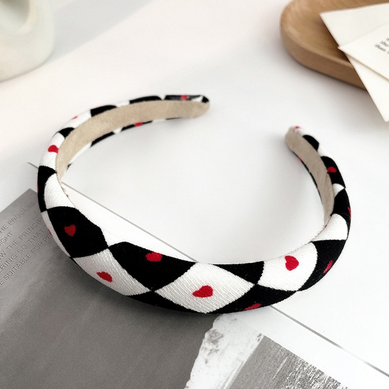 Băng Đô Mềm Co Giãn Chống Trượt Họa Tiết Hình Học Hợp Thời Trang Cho Nữ