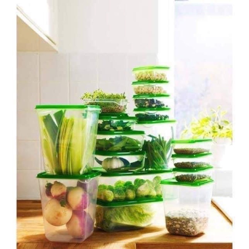 Bộ hộp nhựa đựng thức ăn 17 chi tiết siêu hót