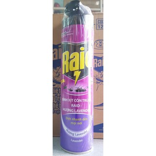 Bình xịt côn trùng Raid chai 600ml
