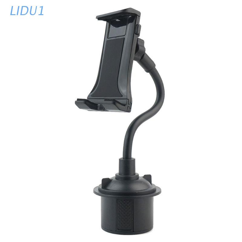 Giá Đỡ Điện Thoại/Cốc Nước Gắn Xe Hơi Cổ Ngỗng Điều Chỉnh Được Thông Dụng Cho iphone iPad Samsung Galaxy Xiaomi Huawei 3.5&quot;-11&quot; C LIDU1