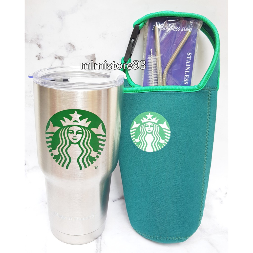COMBO LY GIỮ NHIỆT STARBUCK 900ML