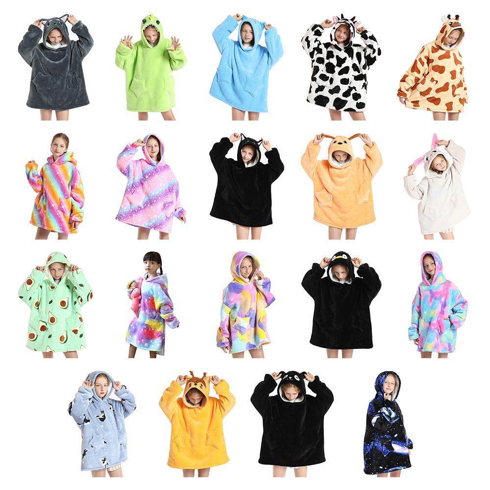 Jane Chăn Có Mũ Trùm Đầu Giữ Ấm Cỡ Lớn Hình Quả Bơ Cho Trẻ Em