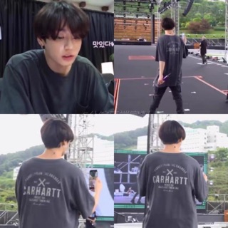 ÁO PHÔNG XÁM GIỐNG JUNGKOOK BTS