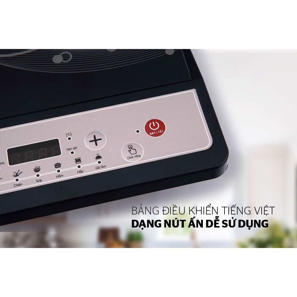 Bếp Từ Sunhouse SHD6149 - Tặng Kèm Nổi Lẩu - Hàng Chính Hãng