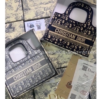 Túi xách cd tote thổ cẩm mini fullbox