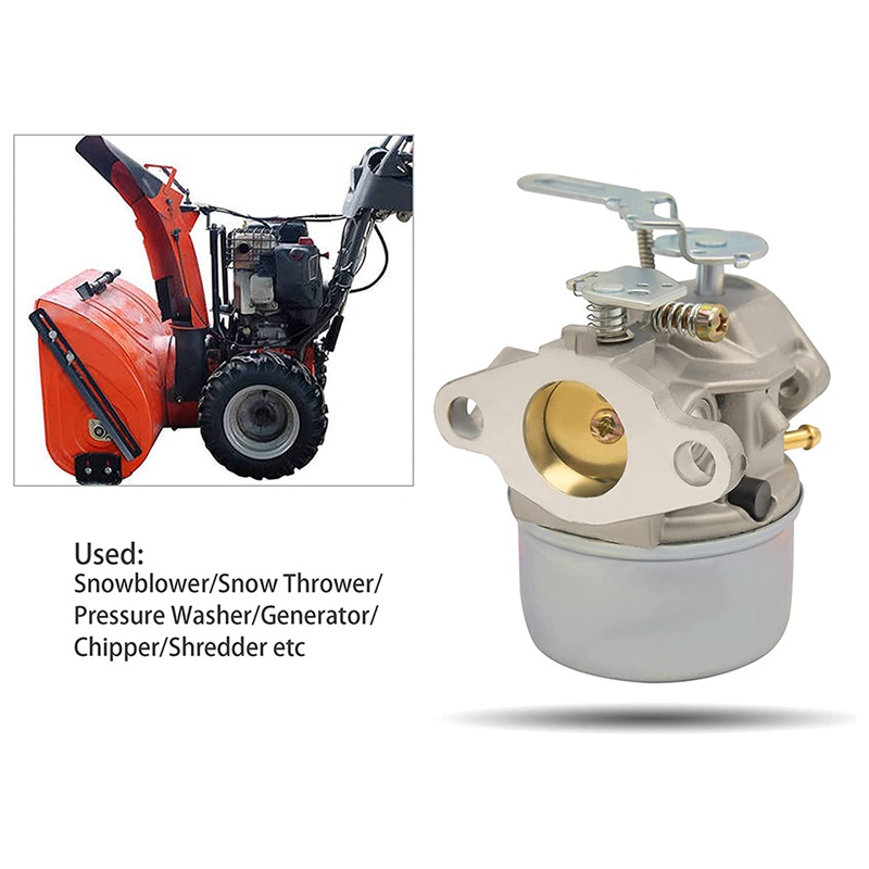 640084Bộ Chế Hòa Khí Cho Tecumseh 5HP MTD 632107 640084 Máy Thổi Tuyết Toro 521 HSSK50 HS50 LH195SA - 80B6