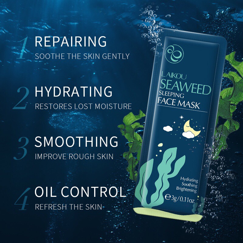 mặt nạ ngủ tảo biển laikou