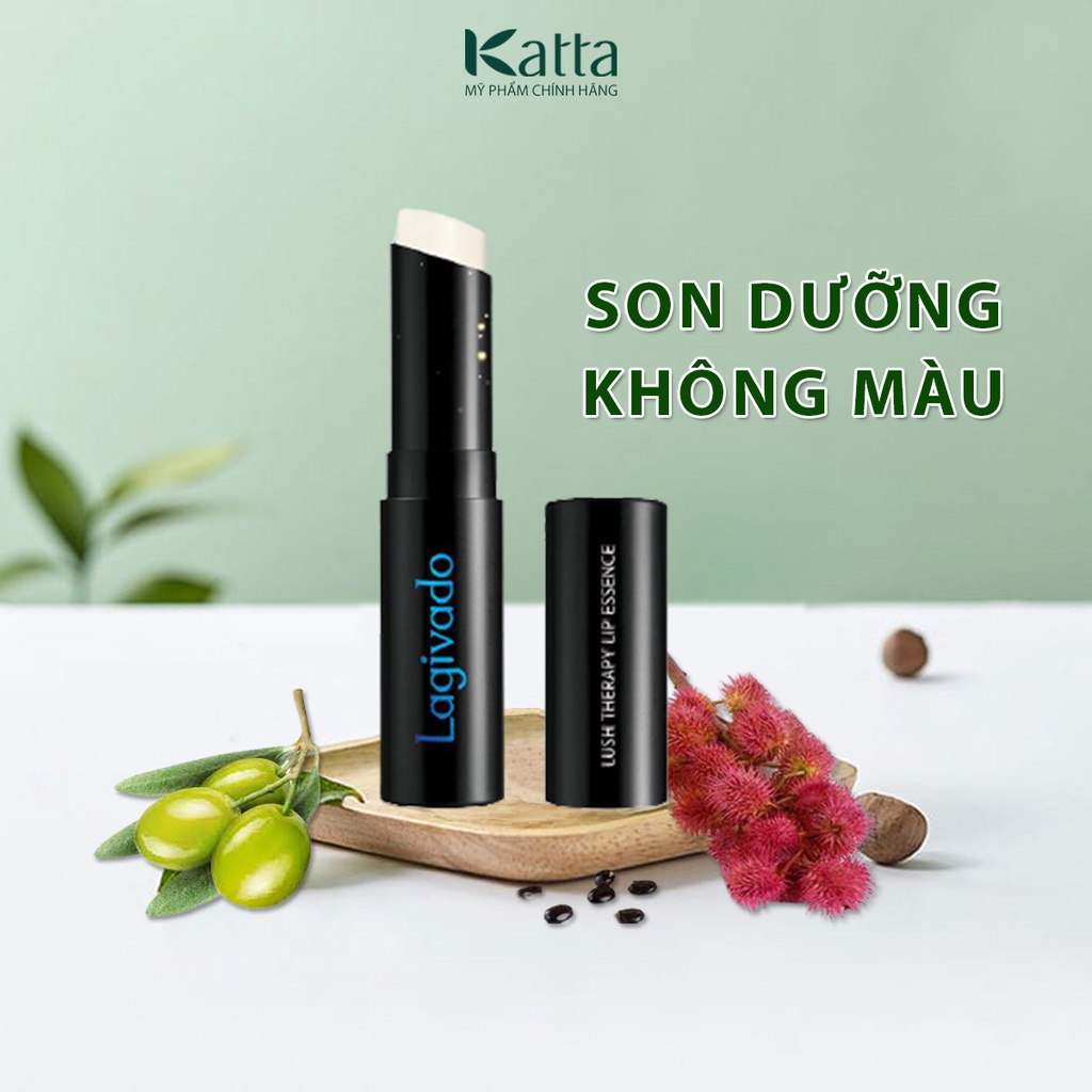 Son dưỡng không màu cấp ẩm, giữ môi không bị bong tróc nứt nẻ Lush Therapy Lip Essence dạng thỏi - Katta_LG_015