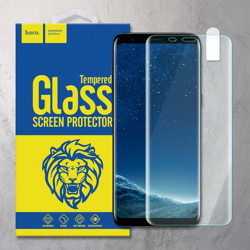 Kính cường lực Samsung Galaxy S8 Plus hiệu Hoco Full