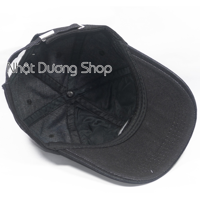 Nón kết jeans thời trang thêu chữ Au di &amp; B.M.W - cá tính, phong cách phù hợp cho cả nam và nữ