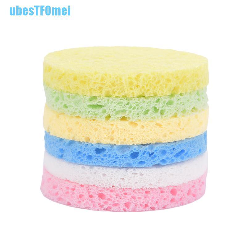 Set 10 Miếng Mút Rửa Mặt Mềm Mại Tẩy Tế Bào Chết Chăm Sóc Da