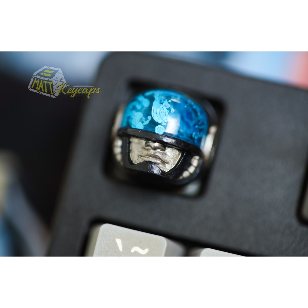 Robocop Keycaps - Artisan Keycaps - Nút Bàn Phím Cơ Robocop- Trang Trí Bàn Phím Cơ Robocop