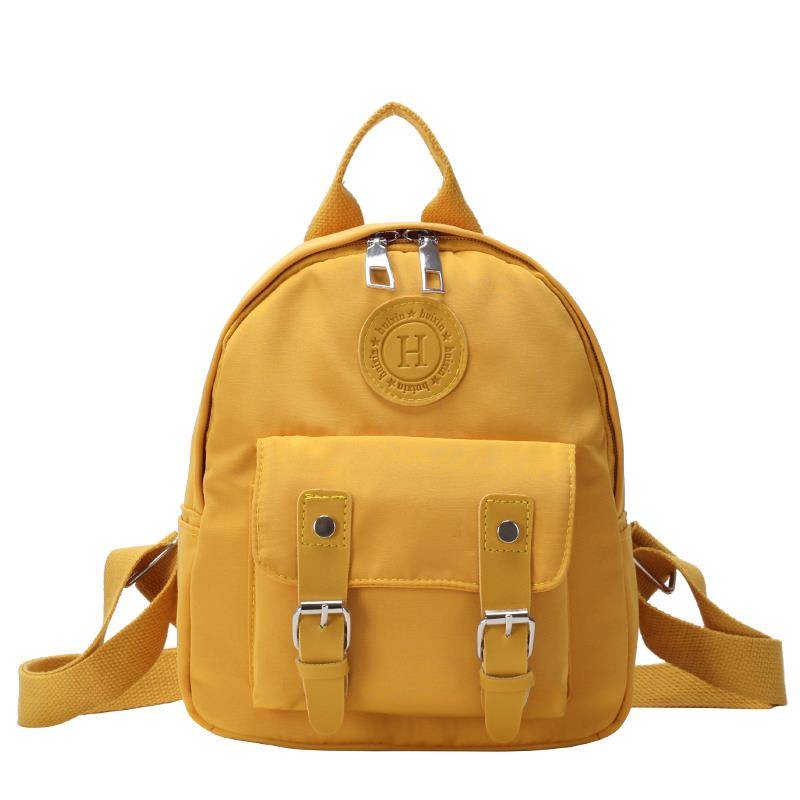 Ba Lô mini Vải canvas Phong Cách Hàn Quốc Hàng Mới 2020