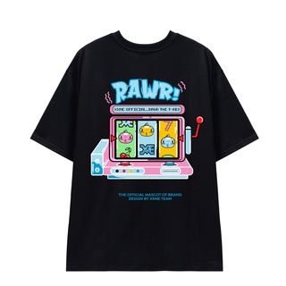 Áo thun RAWR Lucky Coin màu đen XXME - BLACK / WHITE