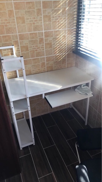 Bàn làm việc, bàn máy tính liền kệ LOẠI CÓ NGĂN KÉO (100*45*73cm) | BigBuy360 - bigbuy360.vn