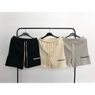 Quần short nỉ Quần đùi unisex nam nữ ES.SENTIALS 3 màu by LanHuong THE 1996