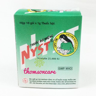 Nyst rơ miệng - tưa miệng, rơ miệng ở trẻ
