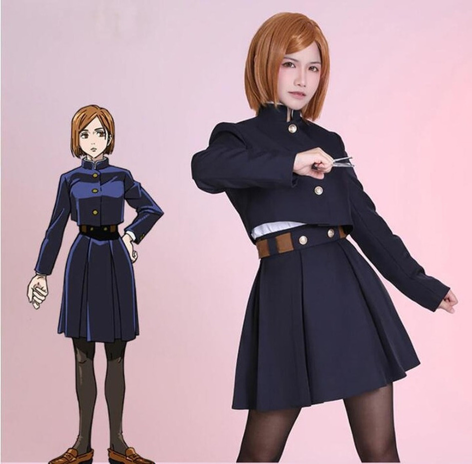 Bộ đồ hóa trang nhân vật MEGUMI Anime Jujutsu Kaisen Yuji Itadori Nobara Kugisaki Megmi Fushigero