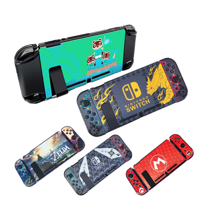 Case PC Ốp Lưng Bảo Vệ Máy Nintendo Switch Oled Nhân Vật Game Nhiều Mẫu