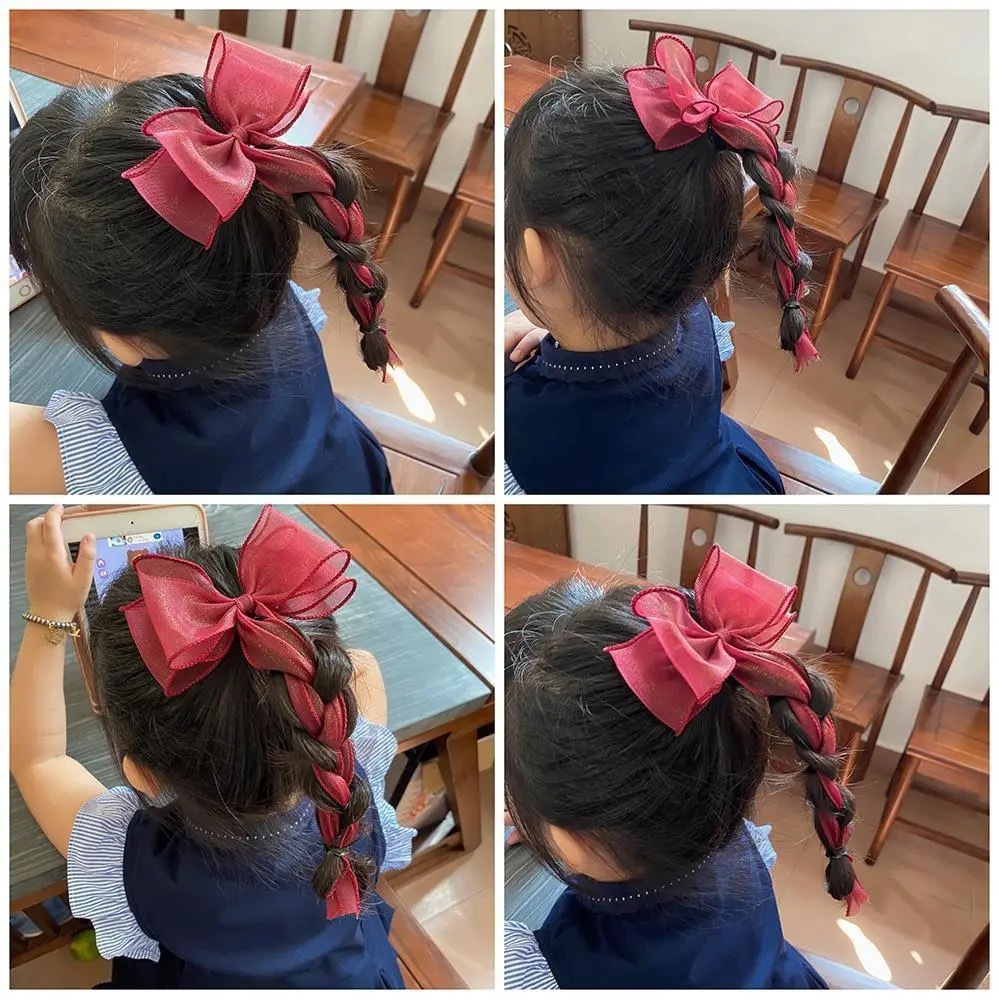 Kẹp tóc đính nơ đáng yêu dành cho nữ