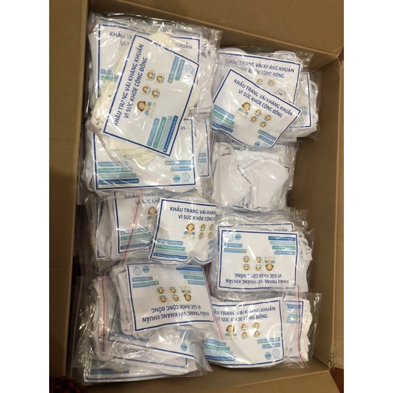 Set 10 khẩu trang vải kháng khuẩn | BigBuy360 - bigbuy360.vn