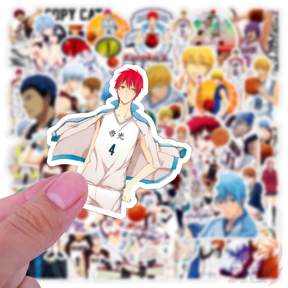 ❉ Miếng Dán Trang Trí Phong Cách Kuroko'S Basketball Series 01 ❉ Bộ 50 Miếng Dán Trang Trí Chống Thấm Nước Hình Nhân Vật Trong Kuroko Tetsuya