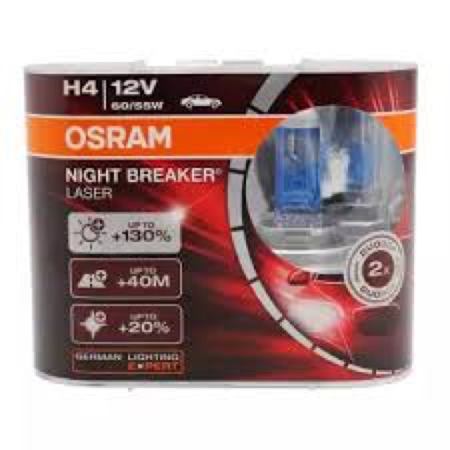 Bộ 2 bóng siêu sáng Osram  12V tăng 150% sáng