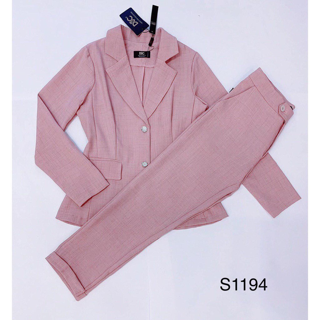 [ xả kho ] MiD SET VEST hồng S1194 Mie Design kèm ảnh thật