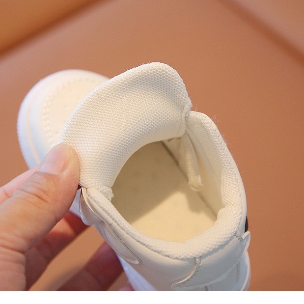 Giày cổ cao NIDO siêu mềm 3 màu basic thời trang cho bé trai bé gái sz 15-25