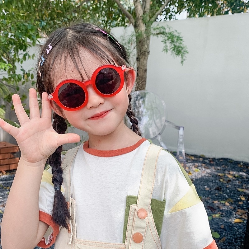Kính Mát Chống Nắng Thời Trang Hàn Quốc Cho Bé