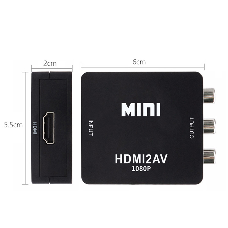 Bộ Chuyển Đổi Hdmi Sang Av Hỗ Trợ 1080p Lqz