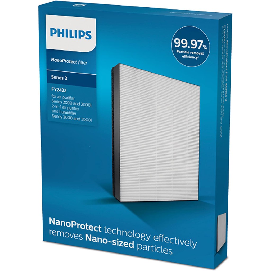 Màng lọc HEPA Philips FY2422 [Dùng cho Philips AC2889, AC2887, AC2882, AC3829]