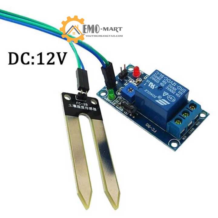 Mạch công tắc cảm biến độ ẩm đất ⚡️𝐅𝐑𝐄𝐄 𝐒𝐇𝐈𝐏⚡️ Công suất: 2200W - Chất liệu: Nikel chống ô xy hóa