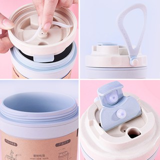 Bình nước 2 lớp nhựa lúa mạch