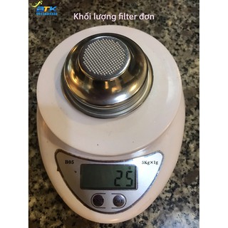 Filter double-Giỏ Lọc Đơn Đôi 58mm, MÁY PHA CÀ PHÊ