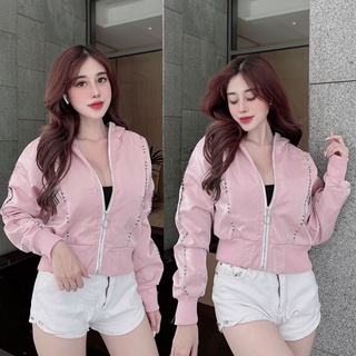 Áo Khoác Chất Liệu Phi Xà Cừ Viền Tay Cực Đẹp Mẫu Mới Style Mới Dành Cho Phái Nữ Hàng Phom Chuẩn Lên Dáng Cực Đẹp