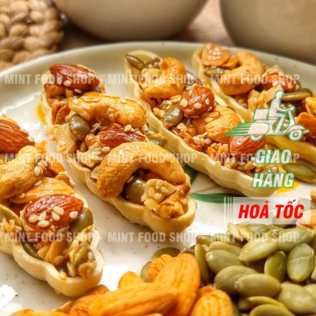 Bánh Thuyền Mix Hạt Dinh Dưỡng  - Túi 100gram
