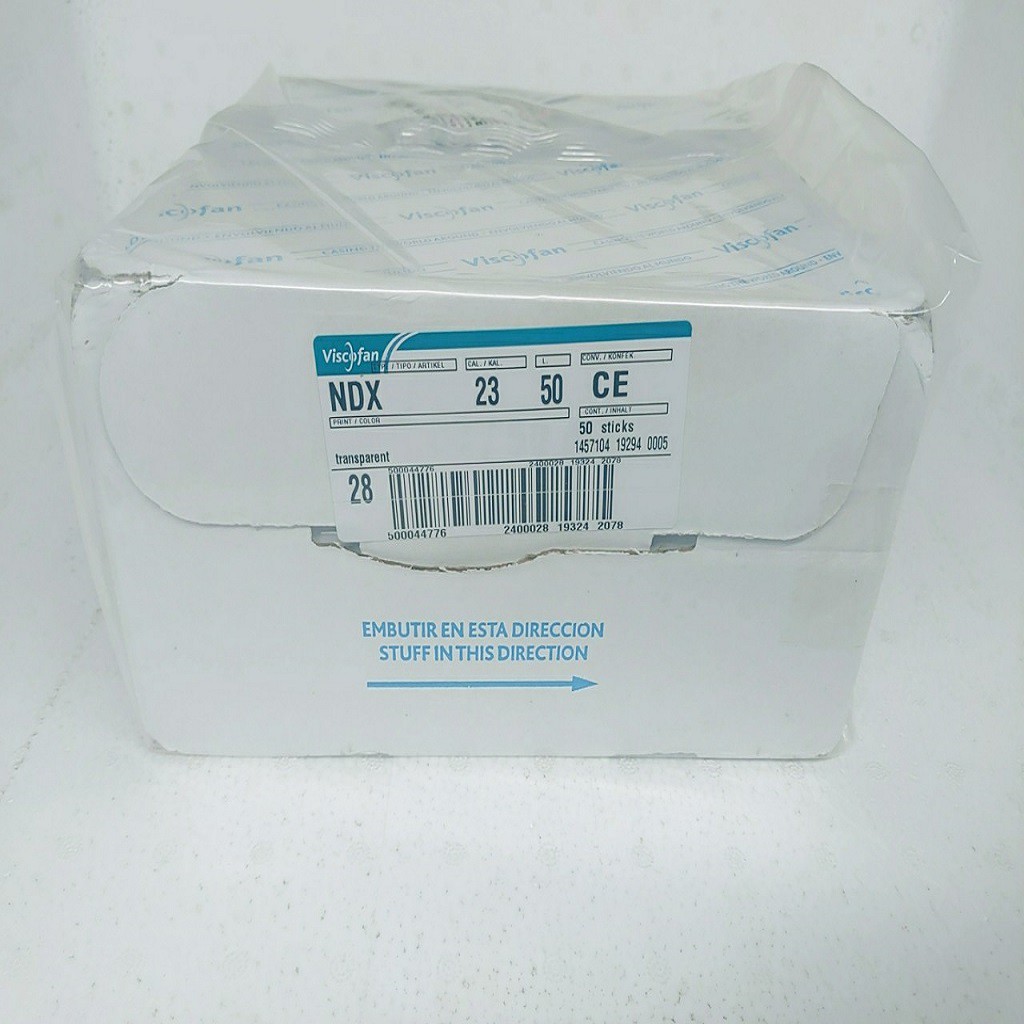 Vỏ xúc xích colagen, vỏ lạp xưởng Viscofan loại 1 mã NDX | BigBuy360 - bigbuy360.vn