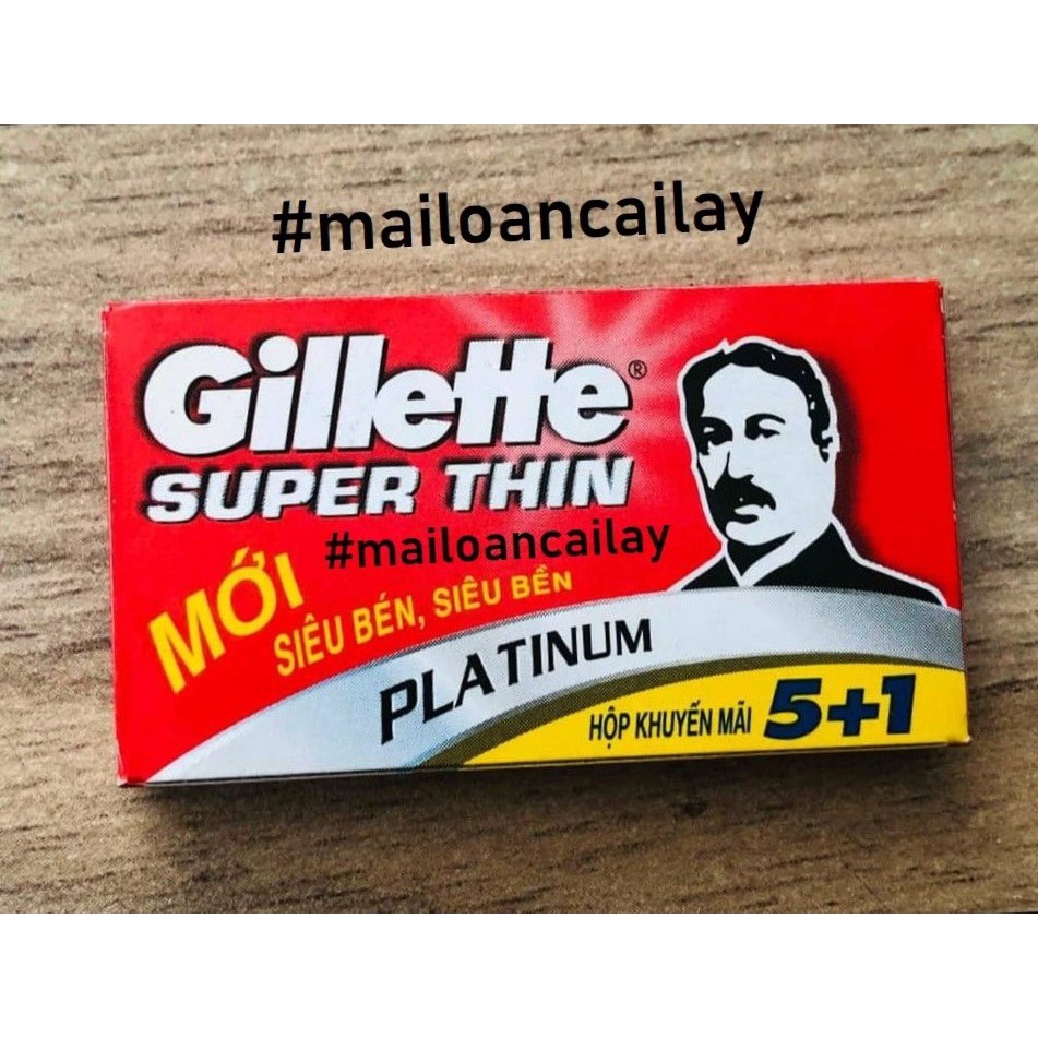 Hộp Lưỡi Lam Gillette Super Thin